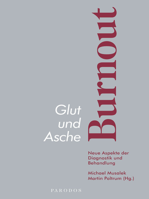 Title details for Glut und Asche – Burnout by Michael Musalek - Wait list